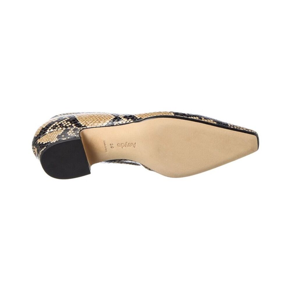 Aeyde Rory Snake-Embossed Pump, Multi - Picture 4 of 5